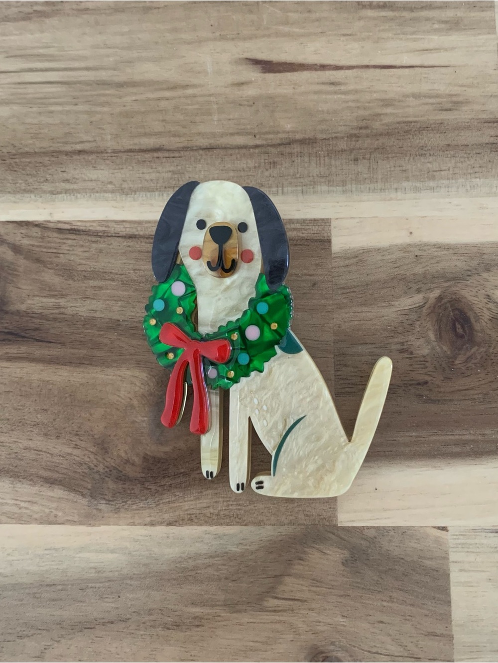Erstwilder Deck the Doggo Brooch Christmas pin NWOT